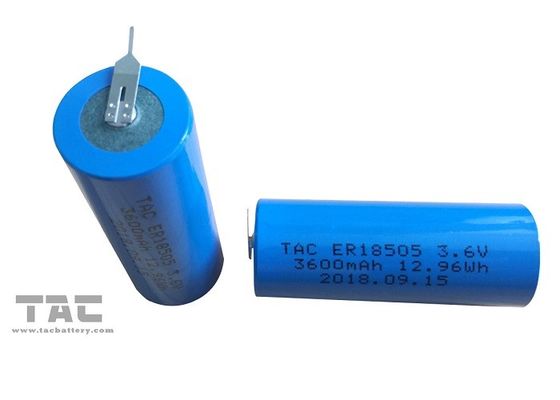 Blue Jacket Non - Rechargeable Lithium Battery ER18505 3600mAh For Instrument