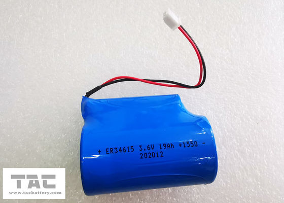 3.6V LiSOCL2 Battery ER34615 19AH For Wireless Controller
