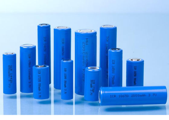 High Energy Density Lithium Ion Cylindrical Battery LIR18650  1800mAh