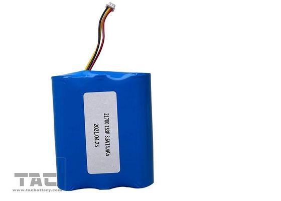 3.6V Lithium Ion Battery Pack INR21700 14.4AH For Camera