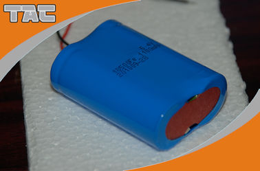 6V  LiFePO4 Battery Pack 18650 1100mAh for Electric Toy and Robot