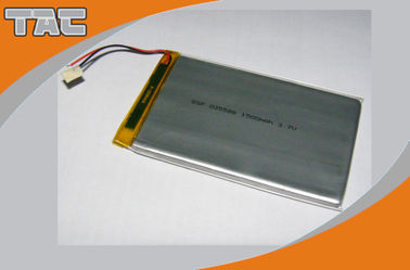 Polymer Lithium Ion Battery GSP035088 3.7V 1500mAh With PCB For Electrical Toy