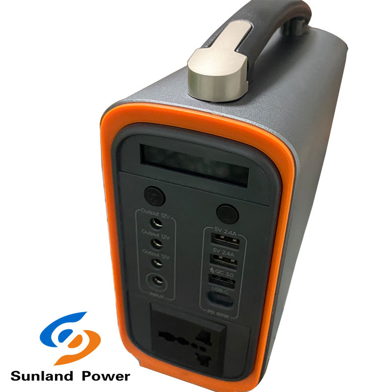 Flashfish Solar Generator Portable Energy Storage System Lithium Battery Bank USB Charger 200W