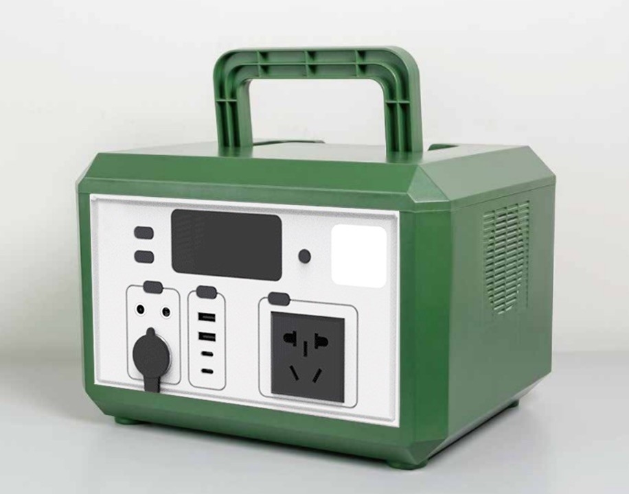 600W Portable Power Station Outdoor Solar Generator Mobile Lithium Battery Pack
