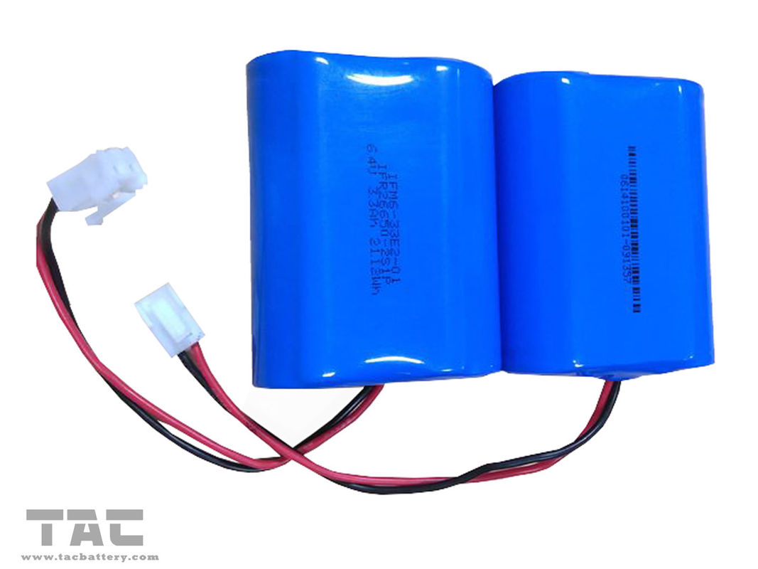 3.2V LiFePO4 Battery  6000mah Battery Pack for Solar Powered Remote Weather Stations