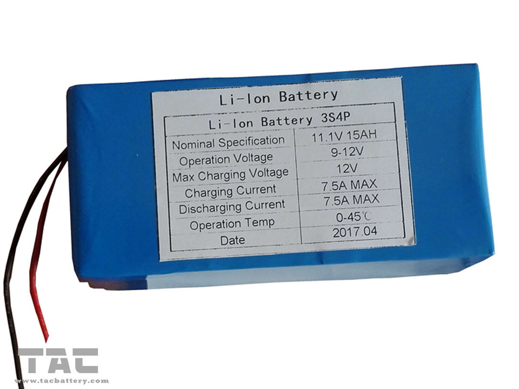 ICR32650 11.1V 3500mAh 3S4P Lithium Ion Cylindrical Battery for Digital