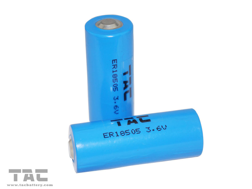 High Capacity 3.6V ER18505 3600mAh LiSOCL2 Battery for Utility meter  Teal time Clock