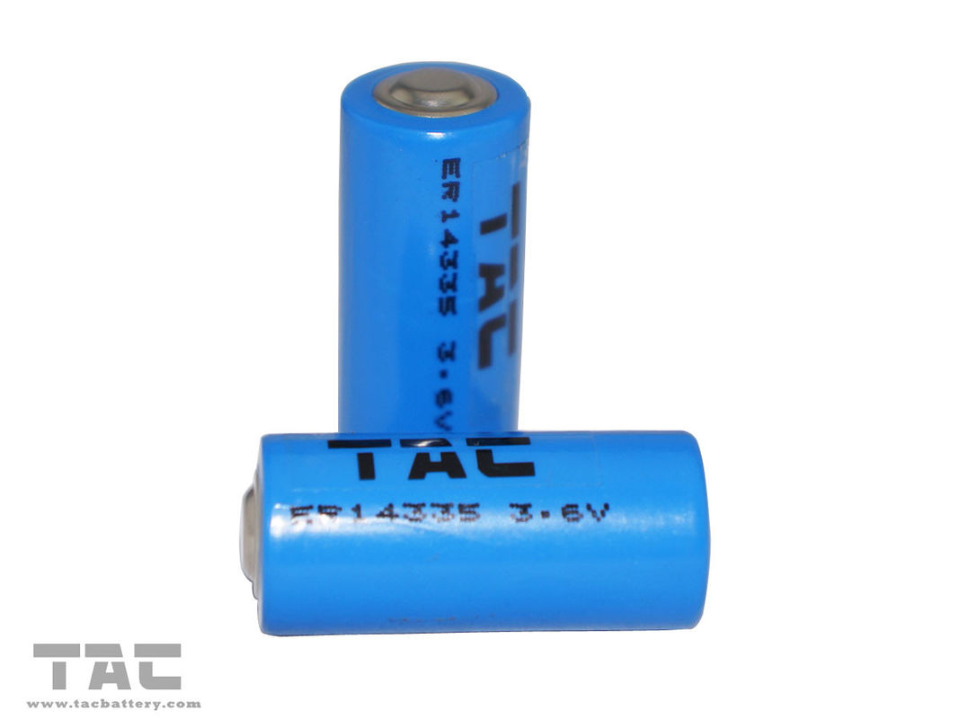 High Energy Density 1600mAh 3.6V LiSOCl2 Lithium Primary Battery ER14335