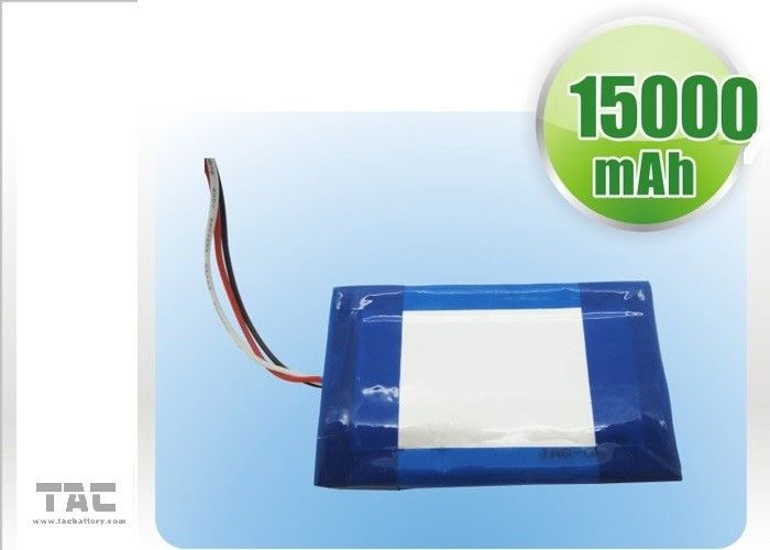 IEC Standard Polymer Lithium Ion Batteries For Tablet PC 1.6ah 3,7V 0850110 Charge And Discharge 0.5C