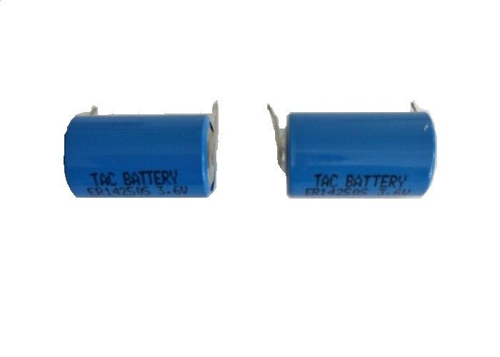 ER14250 3.6V  Lithium Battery  1/2AA Li-Soci2 800mAh for High Temperature Battery