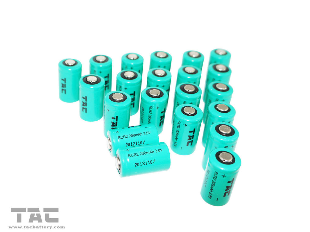 Rechargeable CR2 IFR15270 200mAh 3.0V LiFePO4 Battery for Remote Monitoring Systems