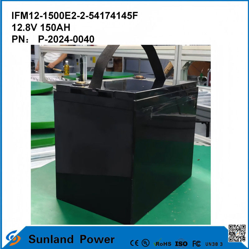 M8 Connector 12V LiFepo4 Battery For -20°C To 60°C Operating Temperature