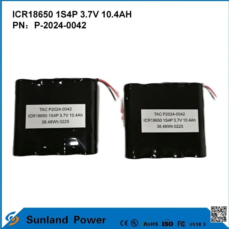 ICR 18650 1S4P Battery For A Versatile, High-Capacity Lithium Battery Solution ，Meeting the long battery life requirements for multiple devices，Provide reliable energy for low-power medical devices.