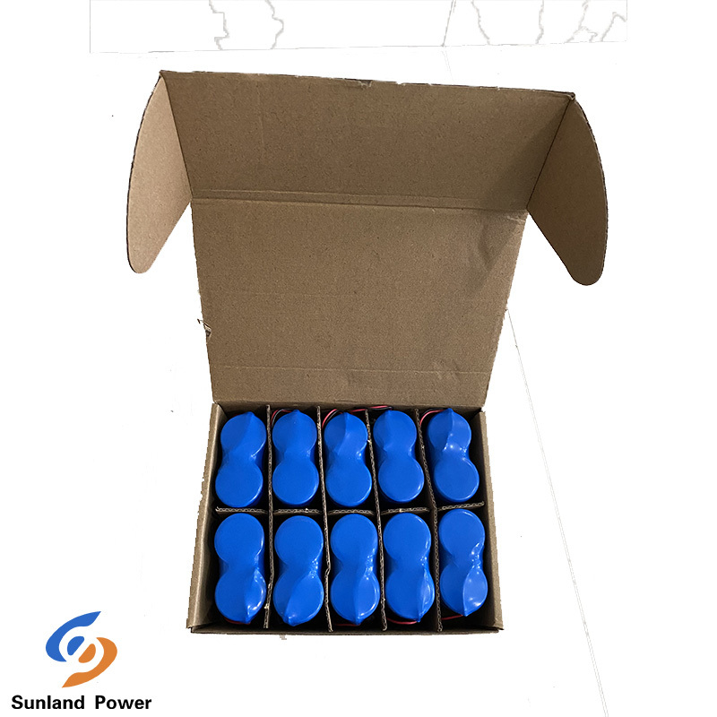 Pasture Solar Powered Electric Fence Energise Lithium Ion Battery 12AH 3.2V 32700 Cell 1S2P Structure
