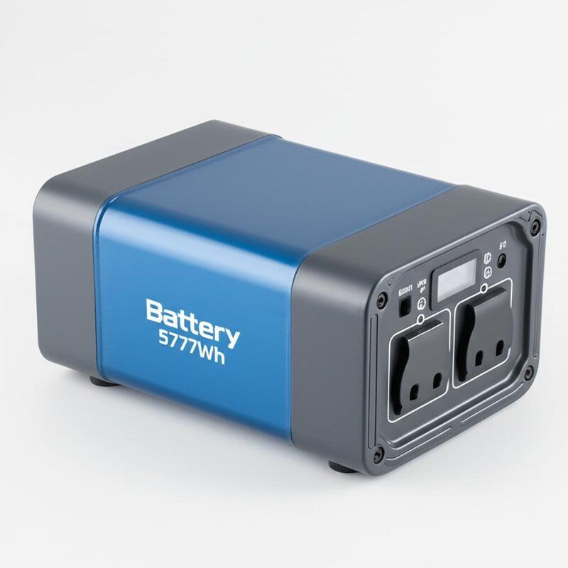 Battery Power 577Wh Portable Energy Storage Systems Solar Fuel Type Energy Backup Systems for Remote Worksites and Emergency