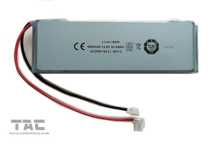 18650 Lithium Ion Battery Pack 14.8v 5.6ah With UL2054 For Street Lighting