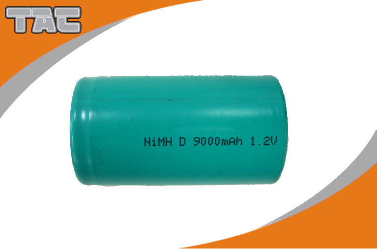 Ni MH Batteries Long Cycle Life 1.2V 9000mAh Nickel Metal Hydride Rechargeable Battery