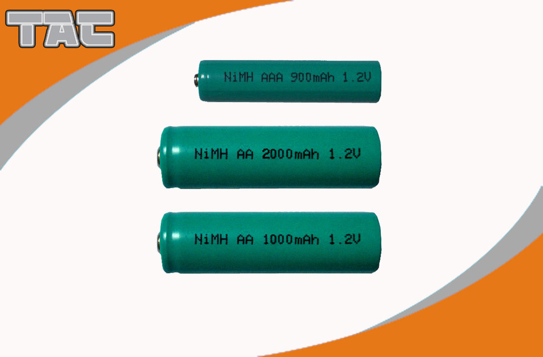 High Temperature 1800mAh Ni MH Nickel Metal Hydride Rechargeable Batteries