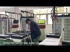 48V 42AH IFR32700 16S7P LiFePO4 Battery Pack for Robot