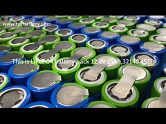 Long Cycle Life 12V 15AH Battery Pack 32140 4S1P LiFePO4 Battery For Explosion-Proof Product