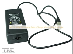 36V Or 43.8V 2A Portable Battery Charger With UK Plug For E-bike