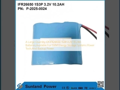 A Large Quantity Of IFR26650 1S3P 3.2V 10.2Ah Batteries,Available For OEM Energy Storagerp Power