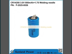 CR14250 3.0V 800mAh+1.75 Welding needle 