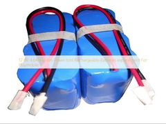 12.8V 4.6AH Li-ion Power tool Rechargeable Batteries replacement For Playmobile
