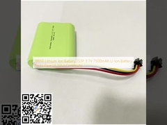 18650 Lithium Ion Battery 1S3P 3.7V 7500mAh Li-Ion Battery Packs Pass UL2054 Certificate