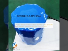 LiSOCl2 Battery Primary Battery ER34615 5S6P 18V 95Ah With Ambient Temperature Range -55℃ To 85℃