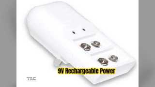 9V Rechargeable Batteries & Charger For Microphones